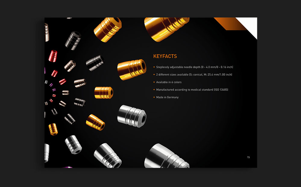 Cheyenne Tattoo Equipment - Produktkatalog, Layout und Satz